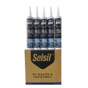 Selsil PU 50 Pro Otomastik Yapıştırıcı 280 ml (25 Adet)